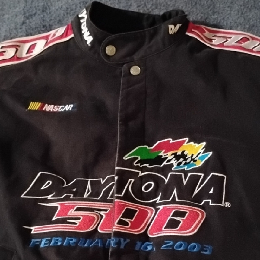 Chase Authentics Black Daytona 500 Varsity Jacket - Picture 8 of 10